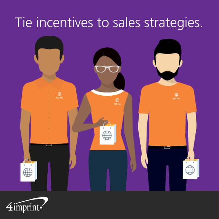 Tie incentives to sales strategies.