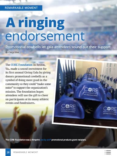 Remarkable Moments thumbnail: A ringing endorsement