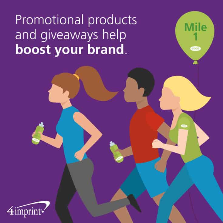 Promotional products and giveaways help boost your brand.