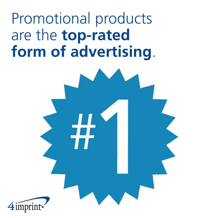 Why use promotional products? Promotional products are the top-rated form of advertising.