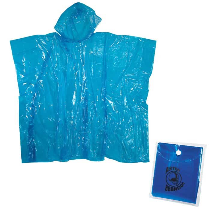 Rally Disposable Poncho | Company apparel for events.