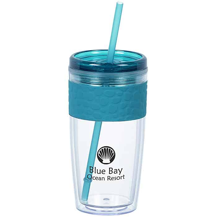 Refresh® Pebble Tumbler with Straw | Promotional tumblers from 4imprint