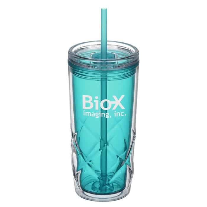 Refresh® Simplex Tumbler with Straw | 4imprint promotional drinkware