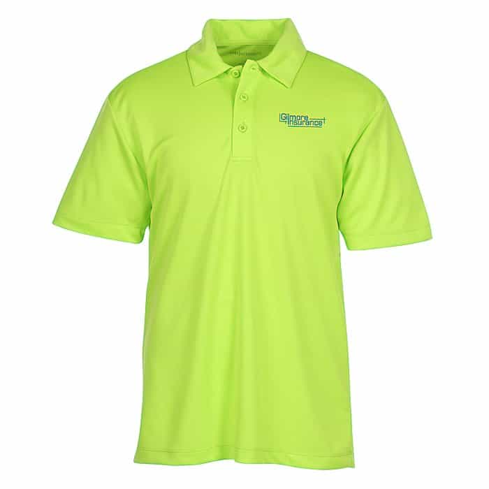 Silk Touch Performance Sport Polo – Mens | Company apparel from 4imprint.