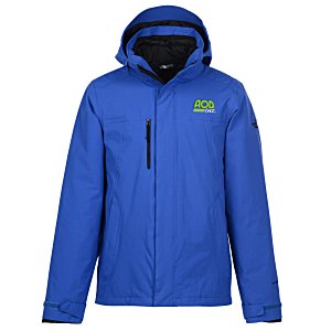 The North Face Blue Branded Traverse Triclimate 3-In-1 Jacket 
